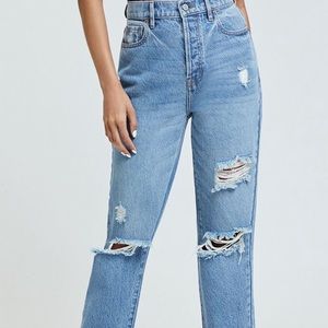 Pacsun High Raise Straight Leg Jeans